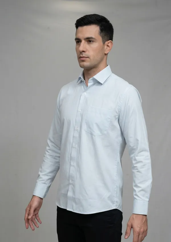 18_Cf_Dobby_Solid_Light_Blue_Slim_Fit_Shirt