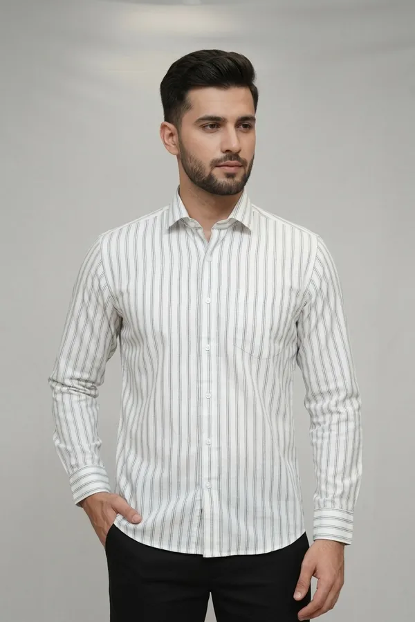 39_Cf_Grey_Striped_Print_Slim_Fit_Shirt