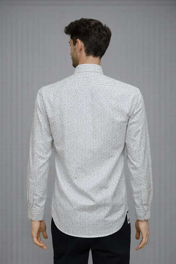 24_Cf_Green_Print_Slim_Fit_Shirt
