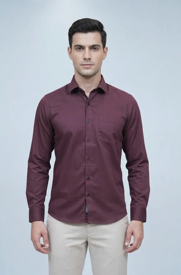 38_Cf_Solid_Maroon_Slim_Fit_Shirt
