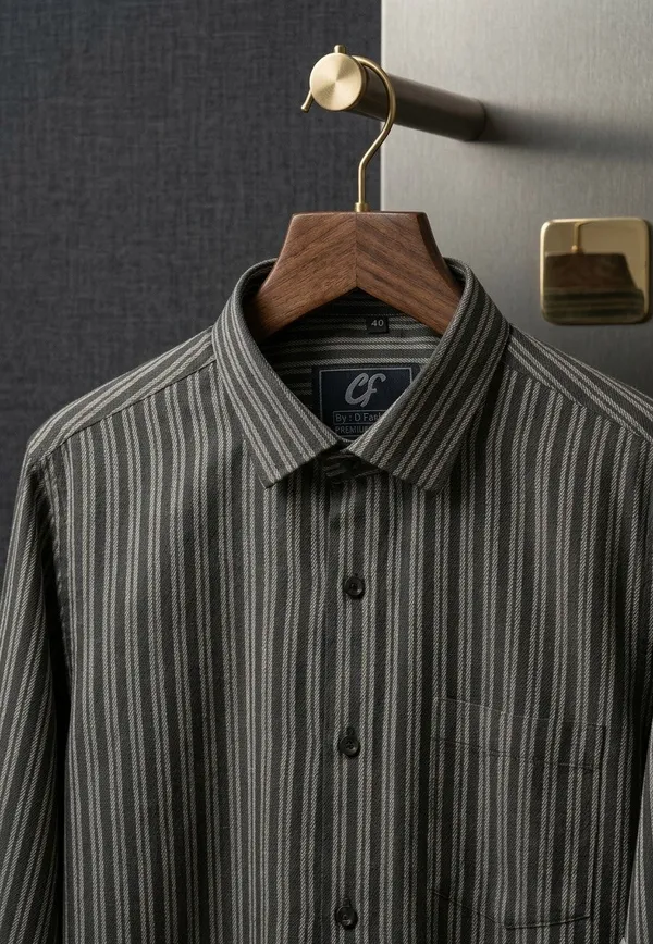 42_Cf_Jecord_Stripe_Slim_Fit_Shirt