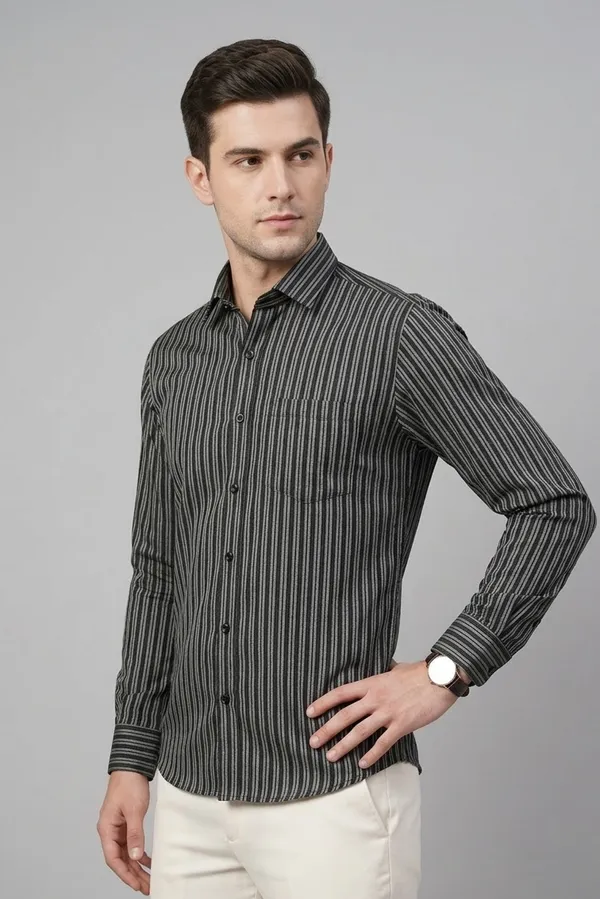 42_Cf_Jecord_Stripe_Slim_Fit_Shirt