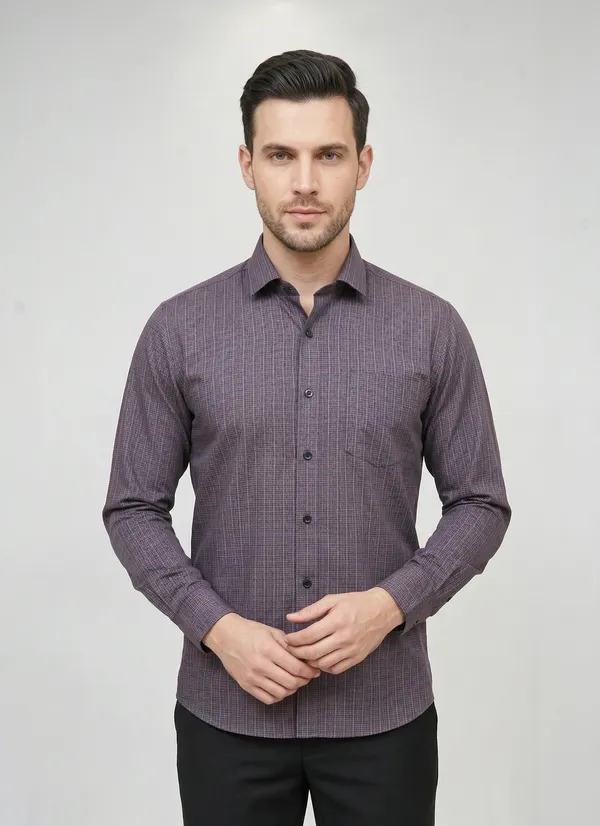 08_Cf_Wine_Checks_Slim_Fit_Shirt