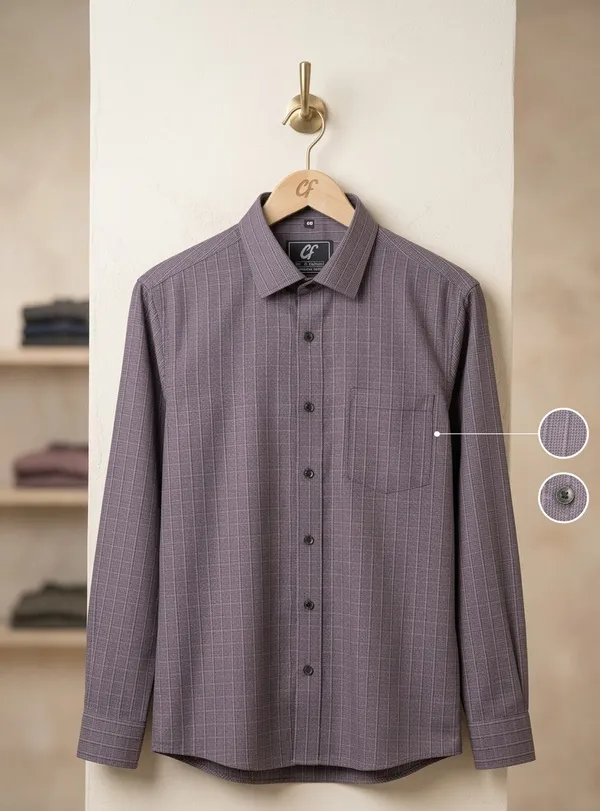 08_Cf_Wine_Checks_Slim_Fit_Shirt