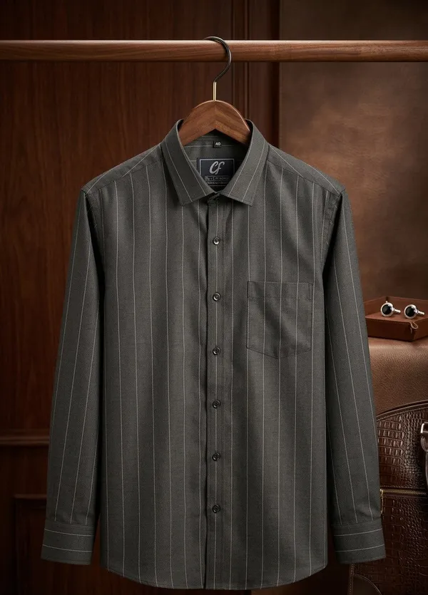 11_Cf_Black_Stripe_Slim_Fit_Shirt