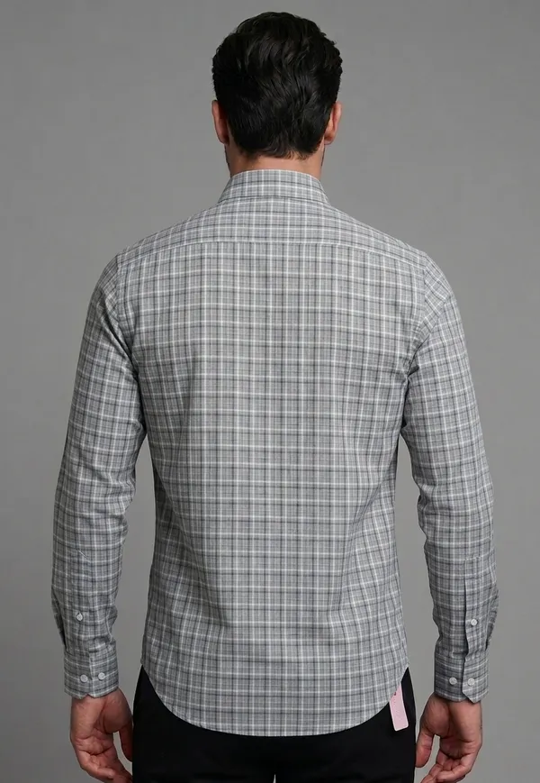 06_Cf_Light_Gray_Check_Slim_Fit_Shirt