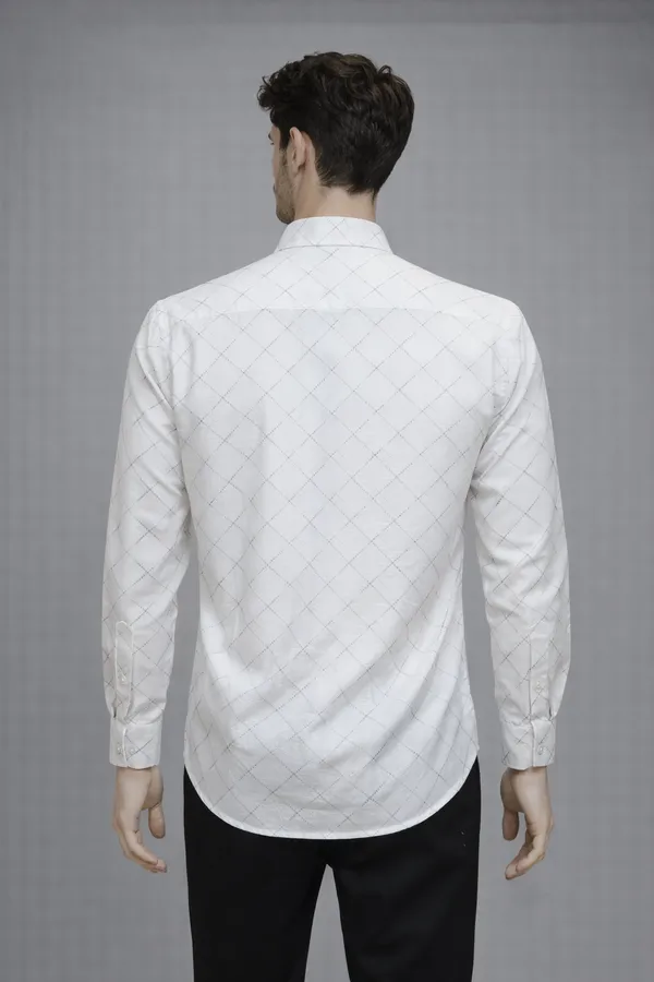 17_Cf_Dobby_Print_White_Gray_Slim_Fit_Shirt
