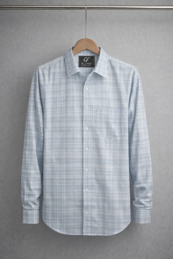 29_Cf_Sky_Blue_Checks_Slim_Fit_Shirt