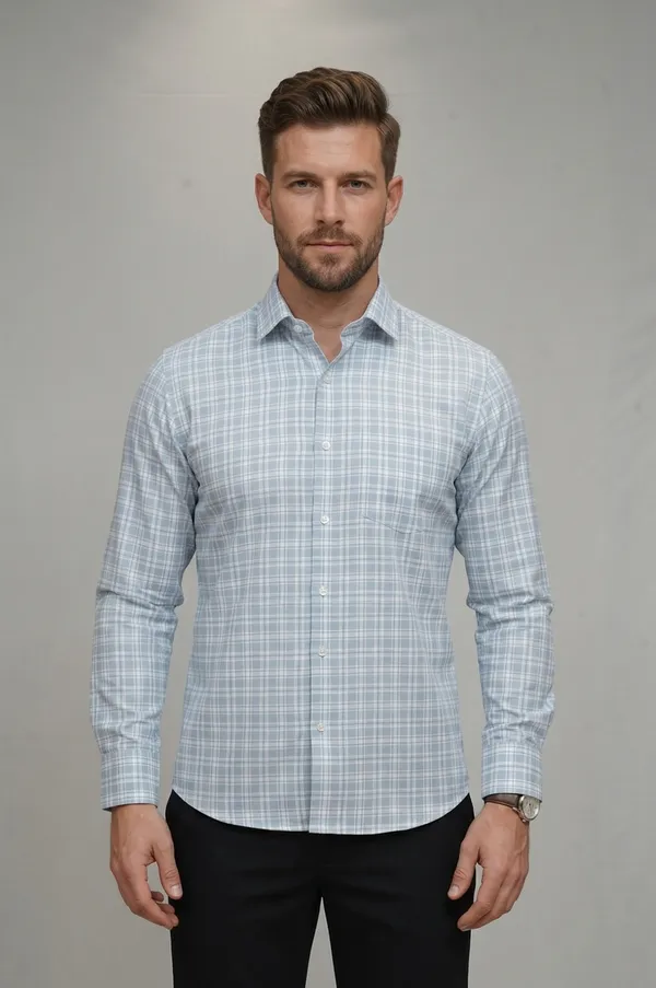 29_Cf_Sky_Blue_Checks_Slim_Fit_Shirt