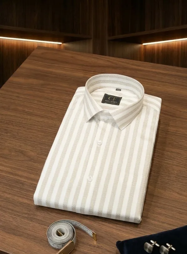 40_Cf_Dobby_Stripe_Phon_Slim_Fit_Shirt