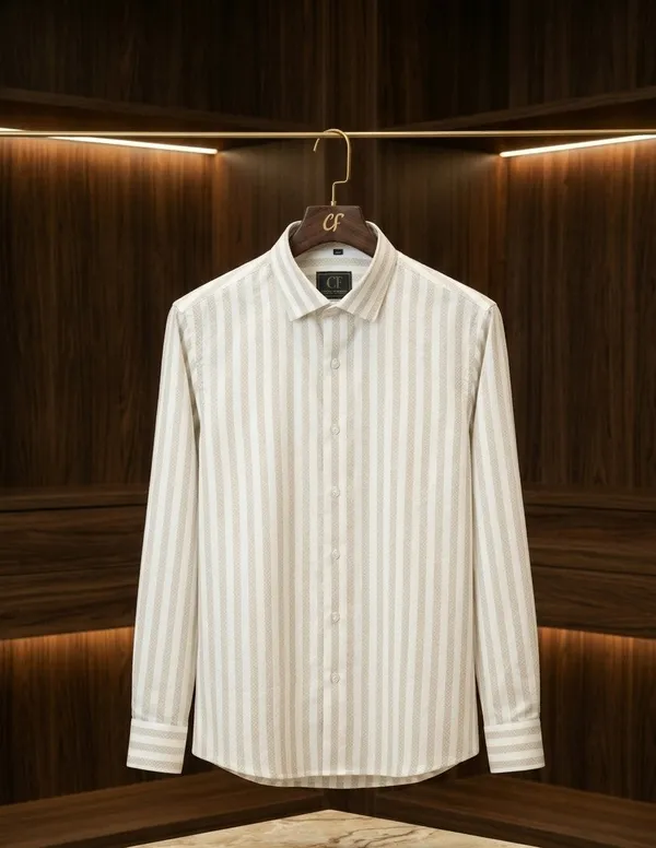 40_Cf_Dobby_Stripe_Phon_Slim_Fit_Shirt