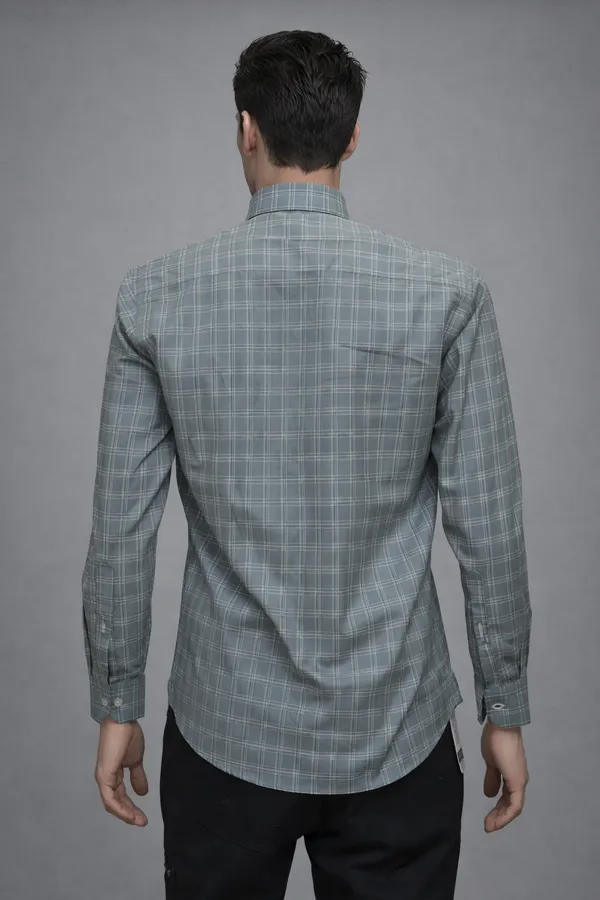20_Cf_Dobby_Check_Pista_Green_Slim_Fit_Shirt
