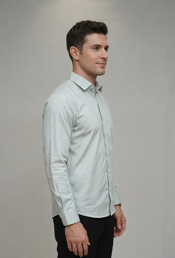 22_Cf_Grey_Print_Slim_Fit_Shirt