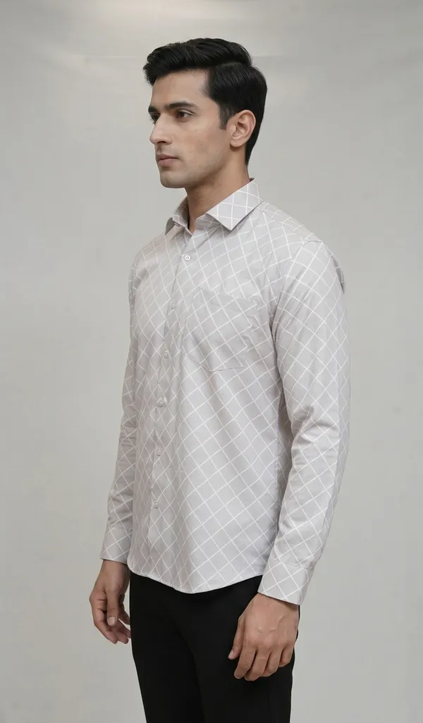 14_Cf_Onion_Diamond_Print_Slim_Fit_Shirt
