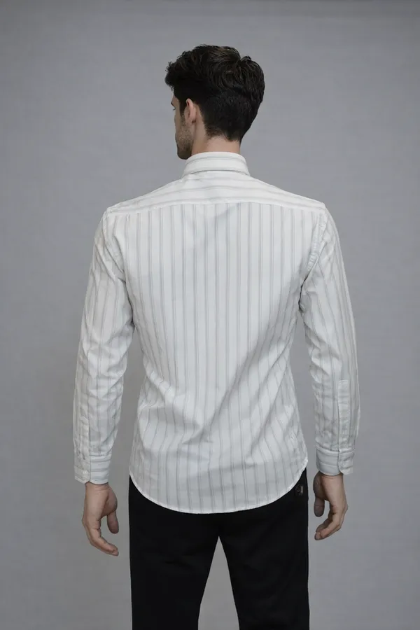 34_Cf_Dobby_Stripe_Grey_Slim_Fit_Shirt