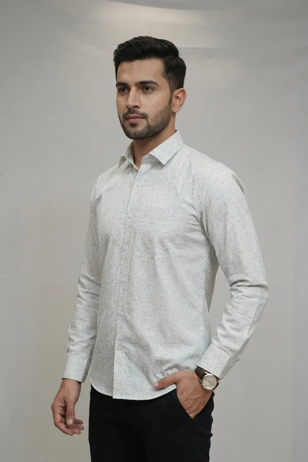 43_Cf_Satin_Print_Silver_Slim_Fit_Shirt