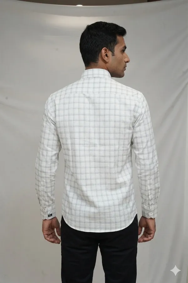 45_Cf_Jecord_Checks_Silver_With_Navy_Blue