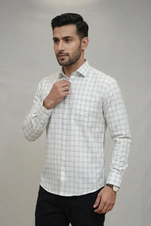 45_Cf_Jecord_Checks_Silver_With_Navy_Blue