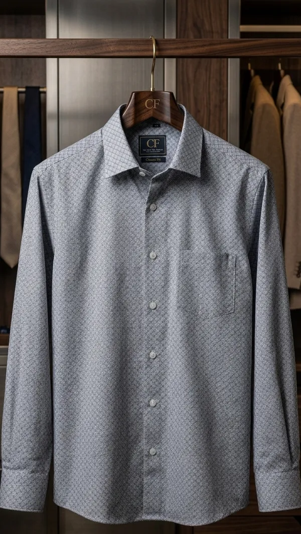 47_Cf_Gray_Printed_Slim_Fit_Shirt