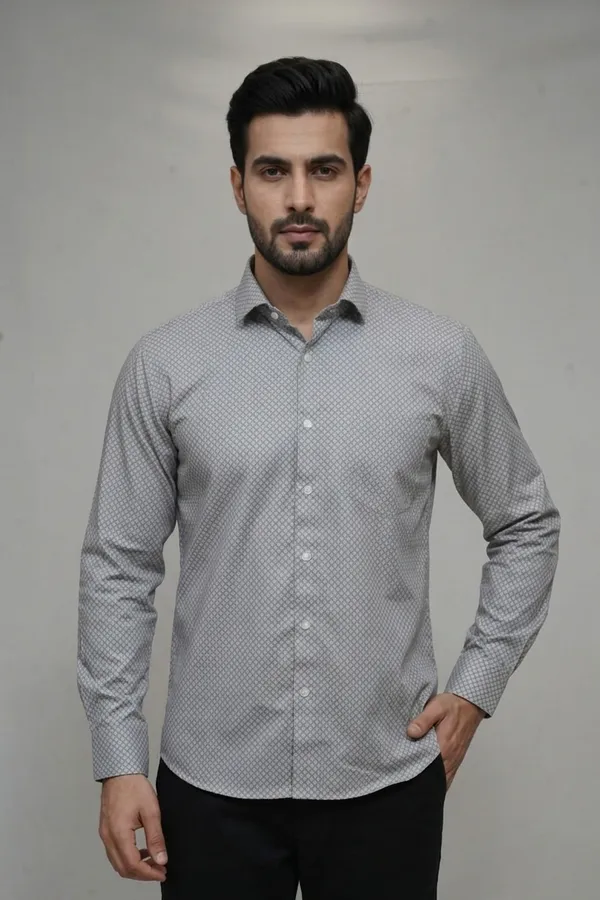 47_Cf_Gray_Printed_Slim_Fit_Shirt