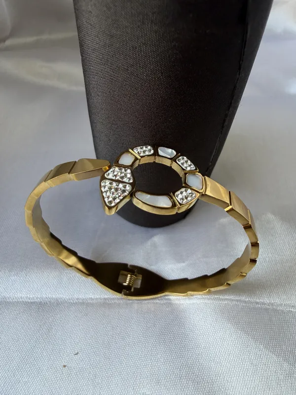 Gold_Stainless_Steel_Stone_Embellished_Open_Cuff_Bracelet_For_Women
