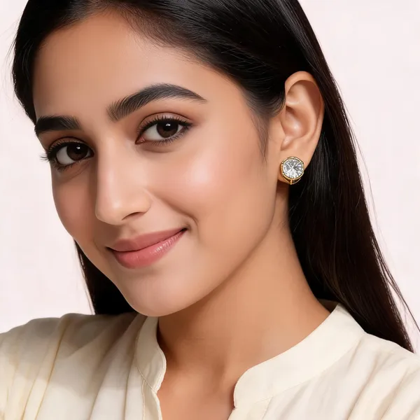 Gold_Crystal_Stud_Earrings_For_Women