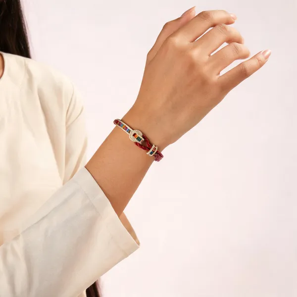 Red_Braided_Multicolour_Embellished_Bracelet_For_Women
