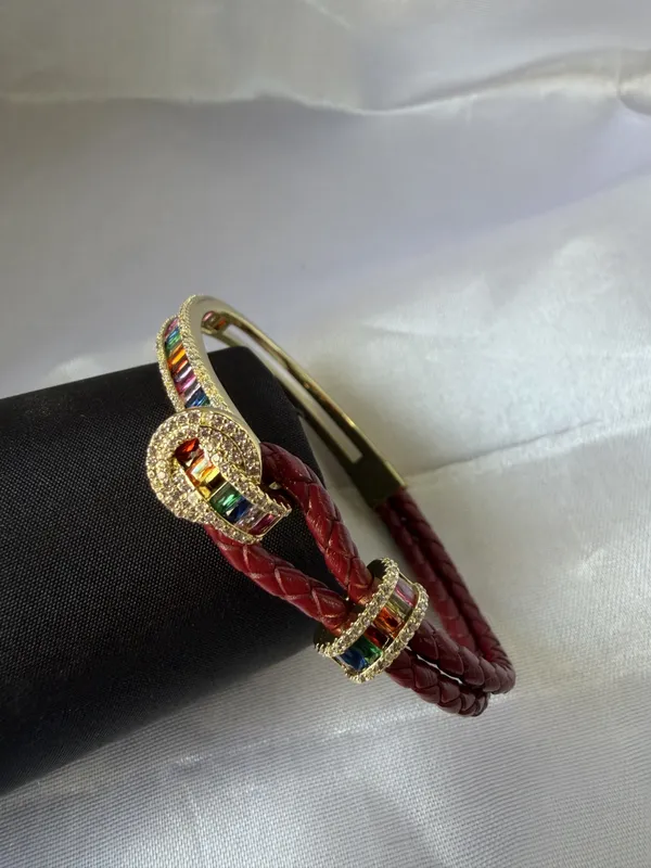 Red_Braided_Multicolour_Embellished_Bracelet_For_Women