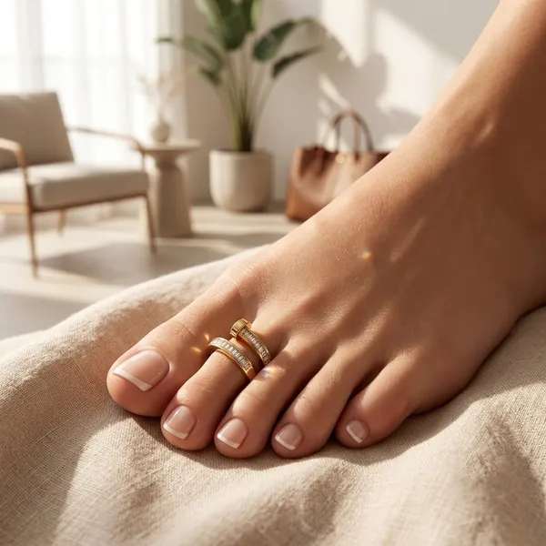 Silver_Stainless_Steel_Embellished_Adjustable_Toe_Ring_For_Women