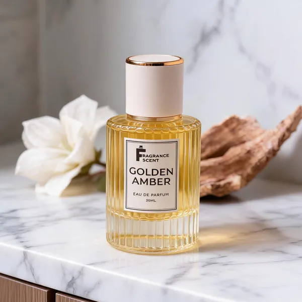 Fragrance_Scent_Golden_Amber_Floral_Fruity_Extrait_De_Parfum