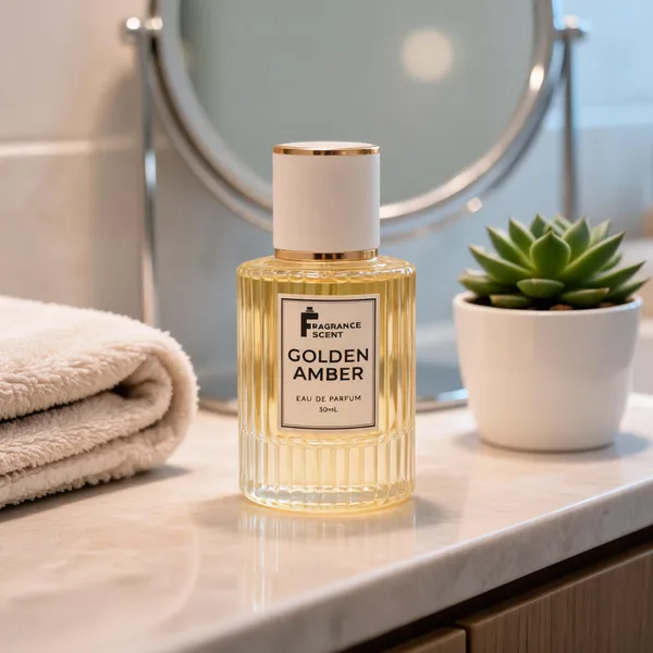 Fragrance_Scent_Golden_Amber_Floral_Fruity_Extrait_De_Parfum