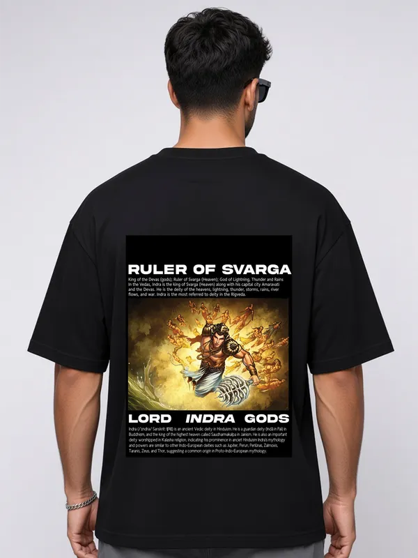Black_Oversized_Karma_Graphic_Print_T-Shirt_For_Men