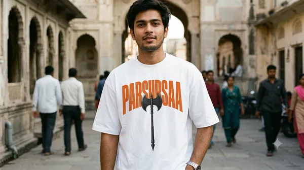 White_Graphic_Print_Regular_Fit_T-Shirt_For_Men