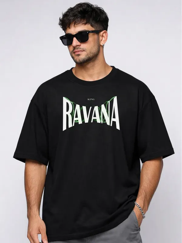 Black_Graphic_Print_Oversized_T-Shirt_For_Men