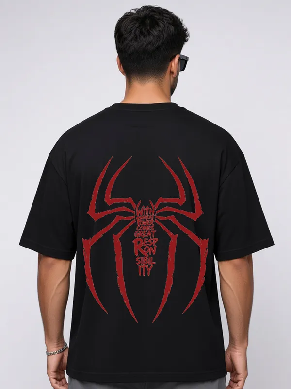 Black_Graphic_Print_Oversized_T-Shirt_For_Men