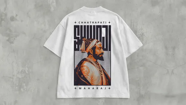 White_Graphic_Print_Casual_Fit_T-Shirt_For_Men