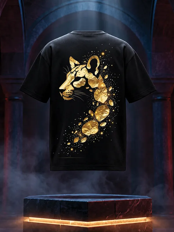 Black_Relaxed_Fit_Graphic_Print_T-Shirt_For_Men
