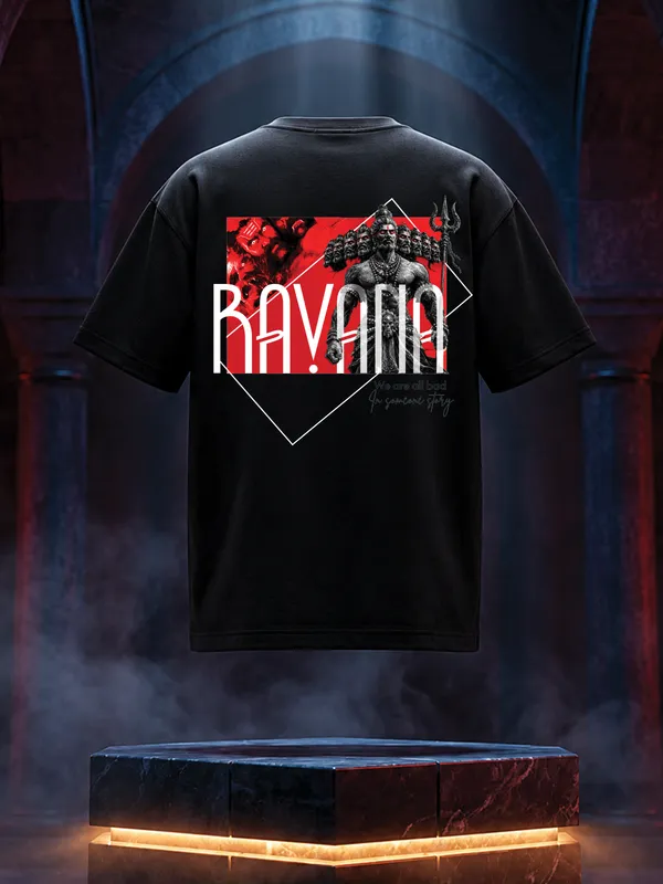 Black_Graphic_Print_Oversized_T-Shirt_For_Men