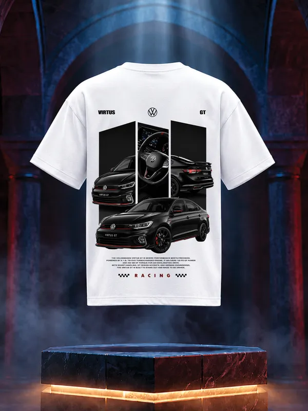 White_Oversized_Graphic_Print_T-Shirt_For_Men