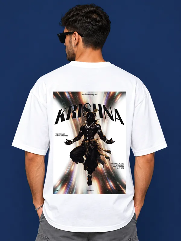 White_Graphic_Print_Relaxed_Fit_T-Shirt_For_Men