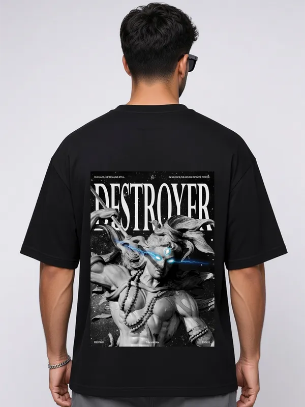 Black_Graphic_Print_Oversized_T-Shirt_For_Men
