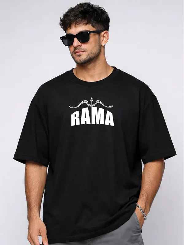 Black_Graphic_Print_Oversized_T-Shirt_For_Men