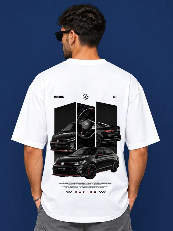 White_Oversized_Graphic_Print_T-Shirt_For_Men