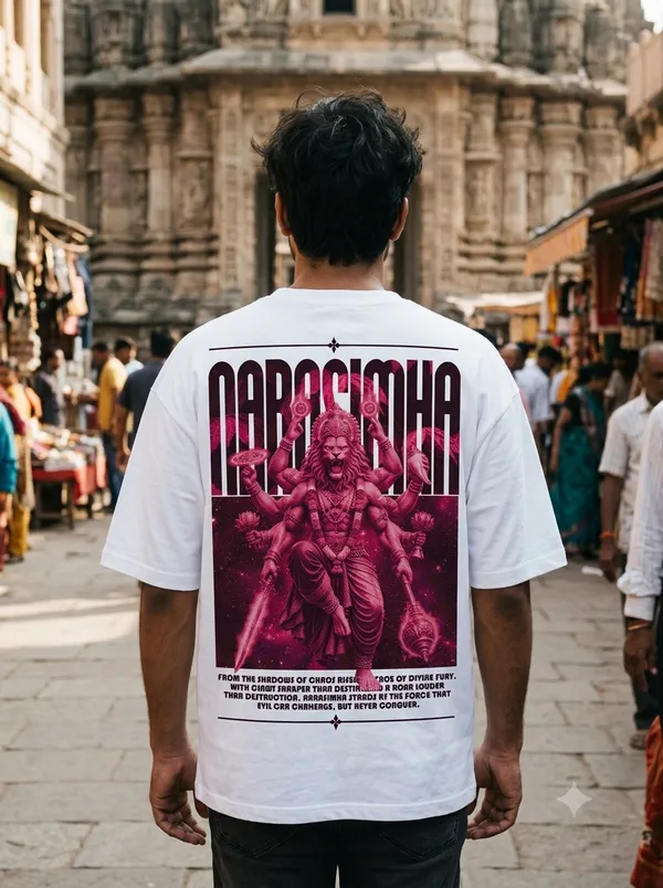 White_Graphic_Print_Oversized_T-Shirt_For_Men