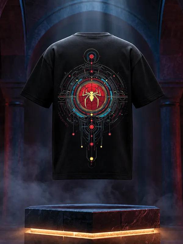 Black_Graphic_Print_Oversized_T-Shirt_For_Men