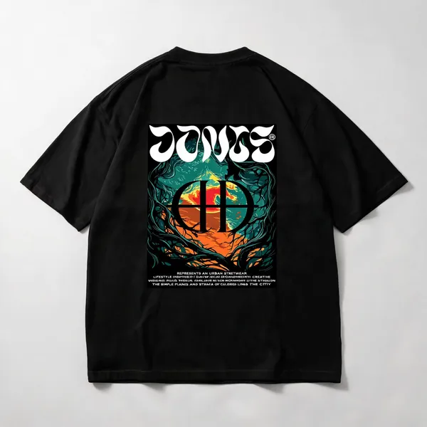 Black_Graphic_Print_Oversized_T-Shirt_For_Men