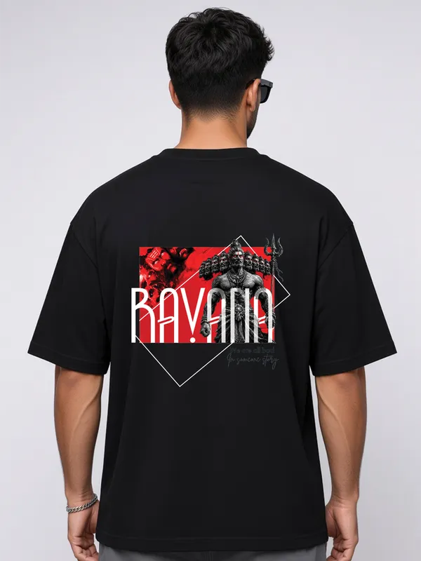 Black_Graphic_Print_Oversized_T-Shirt_For_Men