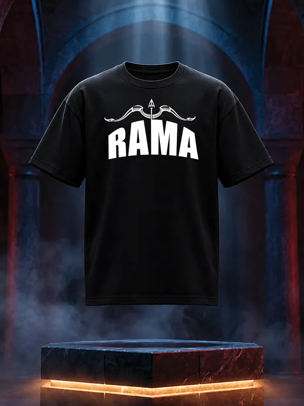 Black_Graphic_Print_Oversized_T-Shirt_For_Men