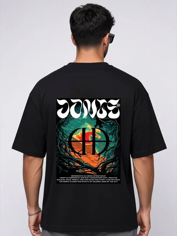 Black_Graphic_Print_Oversized_T-Shirt_For_Men