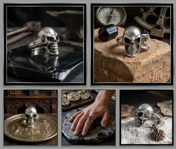 Silver_Tone_Skull_Design_Ring_for_Men